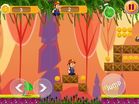 Ted Boy Super Adventure Worlds screenshot