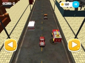 Toy Racer Cars 3D Image