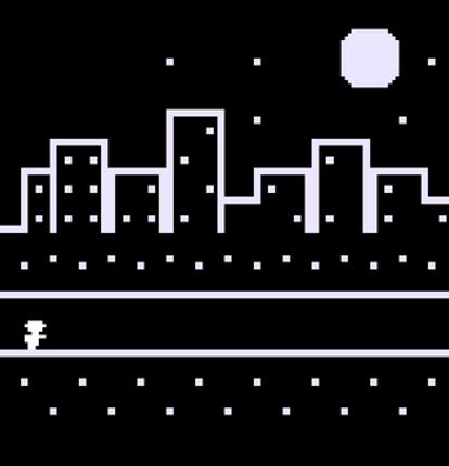 Camino nocturno / Night road Image