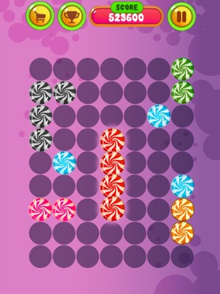 Candy Match 4 Line Puzzle - Play Best Free Retro Colors Matching Game for Kid.s and Adults screenshot