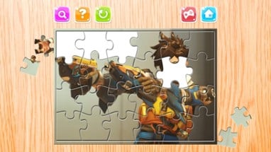 Cartoon Jigsaw Puzzles Box for Overwatch Heroes Image