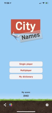 City Names: Word Chain Game Image