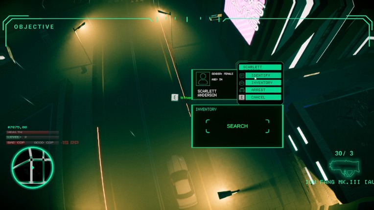 Cybernoir screenshot