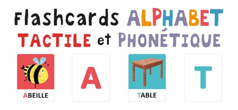 Flashcards Alphabet Tactile Image