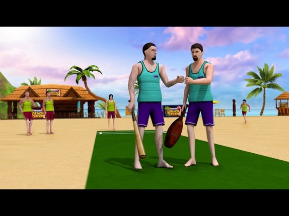 Friends Beach Cricket screenshot