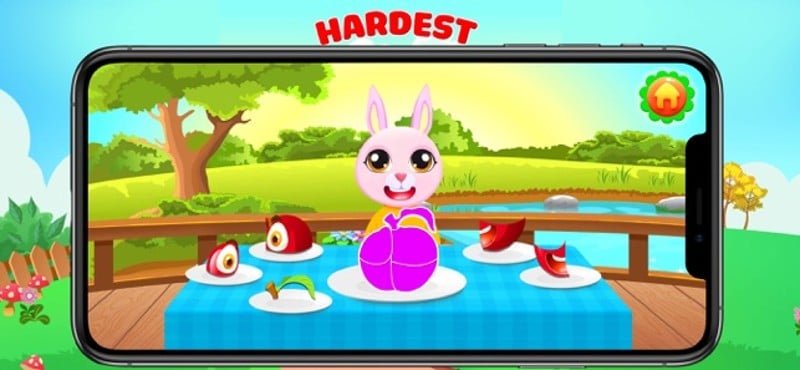 Fruits and vegetables puzzles Image