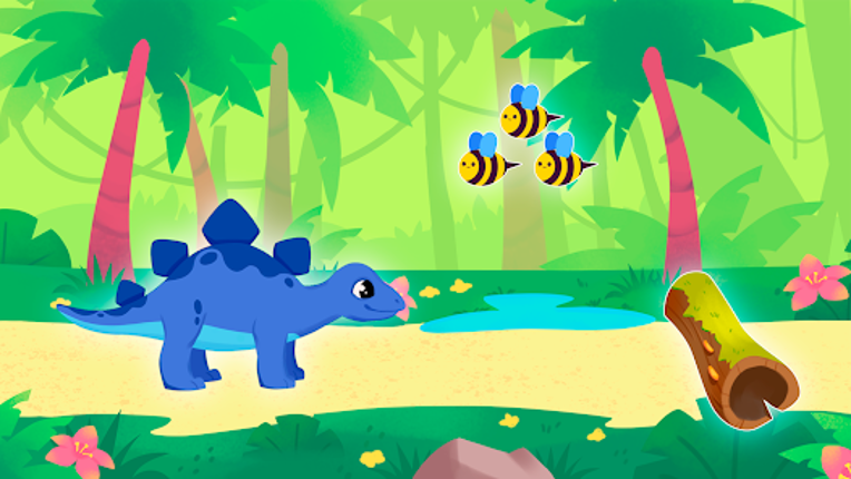 Dinosaur Run Baby Games 0+ Image