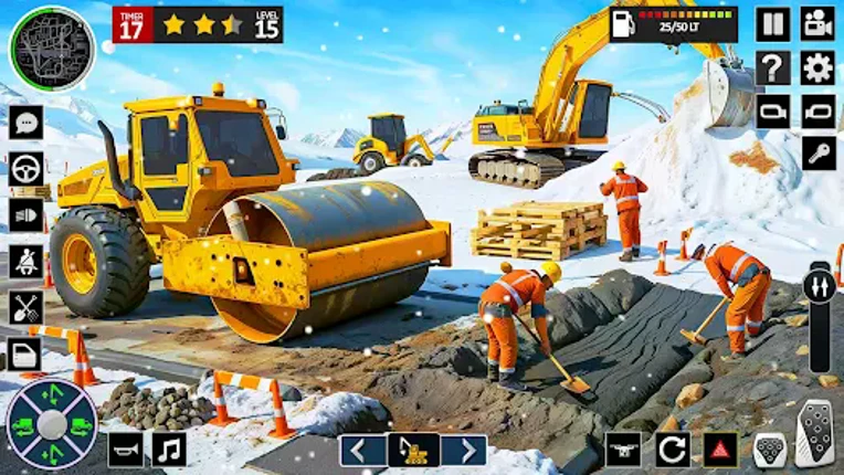 Grand Snow Excavator Sim 3D Image