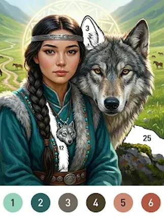 Nomad Color By Number Games screenshot