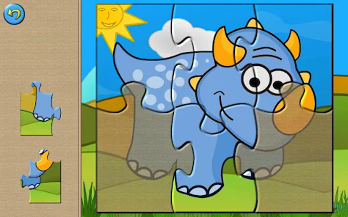 Dino Puzzle Kids Dinosaur Game screenshot