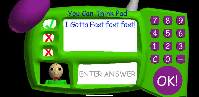 Baldi's Basics Super Duper ULTRA Fast For Mobile Image