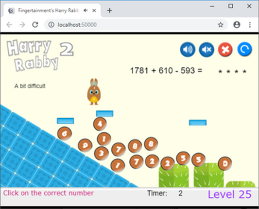 HarryRabby2 Addition and Subtraction questions with large numbers FREE Image
