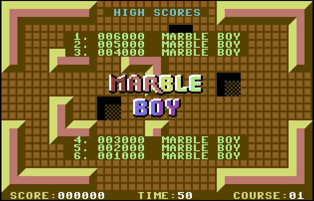 Games like Marble Boy 4K (C64)