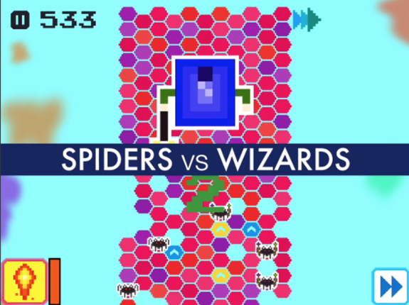 SPIDERS vs WIZARDS™ Game Cover