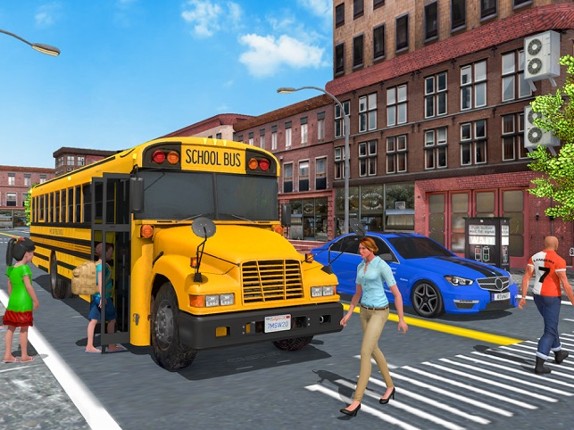 High School Bus Driving 2023 screenshot