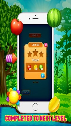 Juicy Fruits Land Shoot - Match 3 Free Game HD screenshot