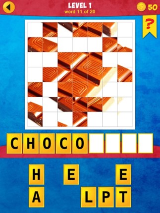 Mosaic: Tap the pic, guess the word! screenshot