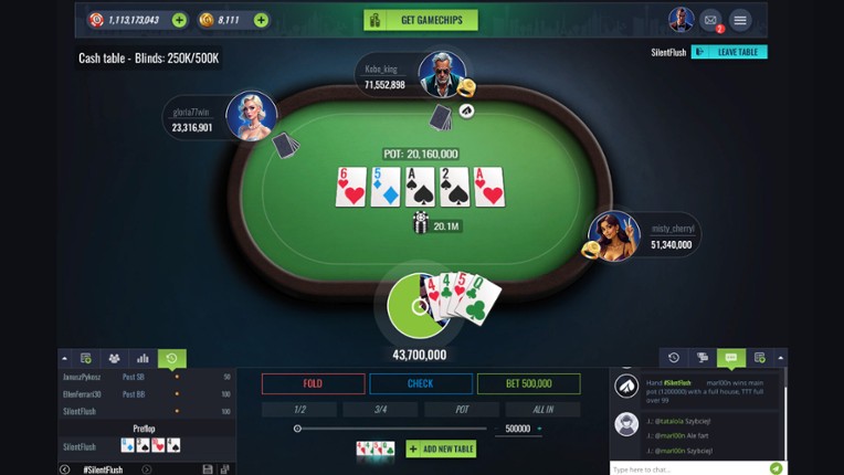 Poker Omaha screenshot