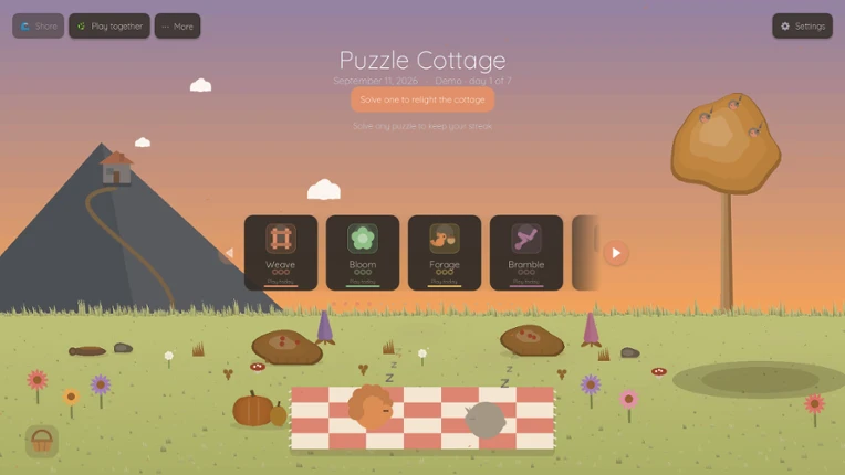 Puzzle Cottage Image