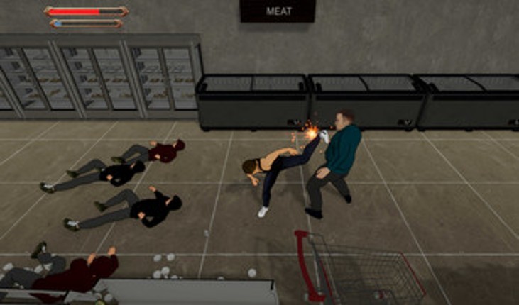 Rumble at the Supermarket screenshot