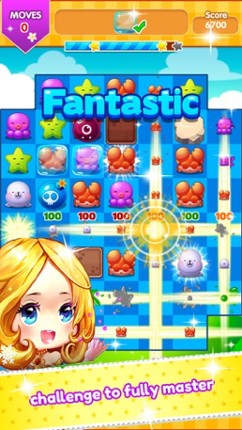 Sea Paradise Mania:Match 3 - A fun and addictive puzzle game for free Image