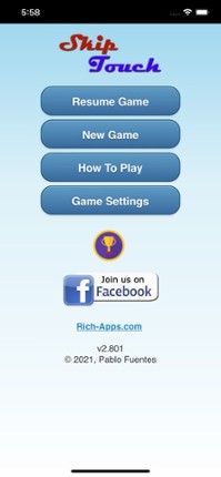 SkipTouch 2.0 - Card Game Image