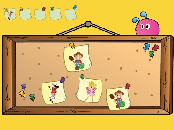 Un memory game per bambini screenshot
