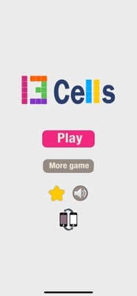 13 Cells: 10 x 13 Block puzzle screenshot