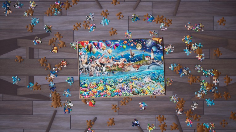 3D Jigsaw Puzzle Simulator screenshot