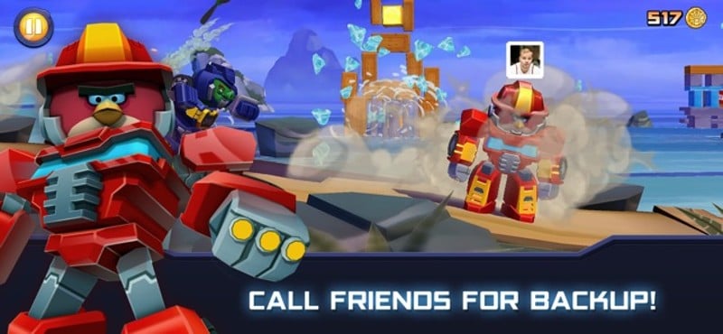 Angry Birds Transformers screenshot