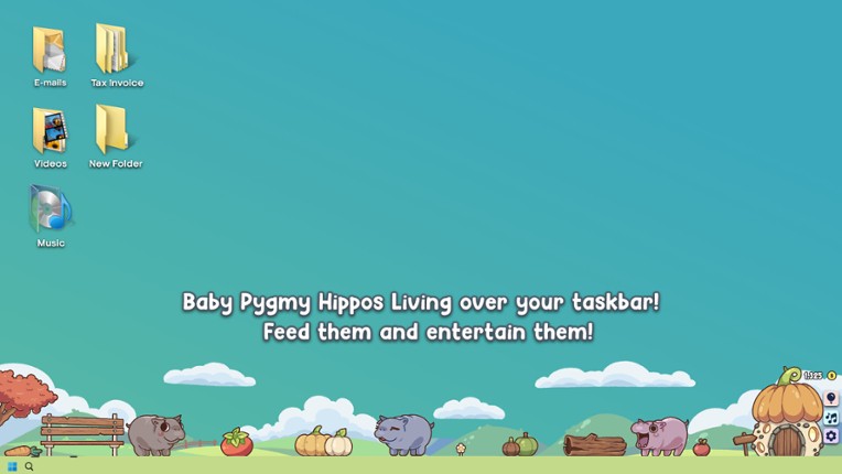 Baby Pygmy Hippo Zoo Image