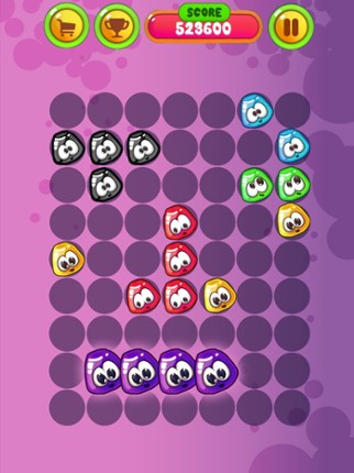 Candy Match 4 Line Puzzle - Play Best Free Retro Colors Matching Game for Kid.s and Adults screenshot