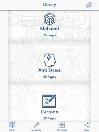 Coloring Pages for Family screenshot
