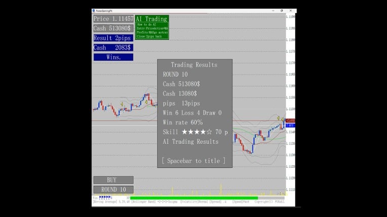 FOREX GAMING FX screenshot