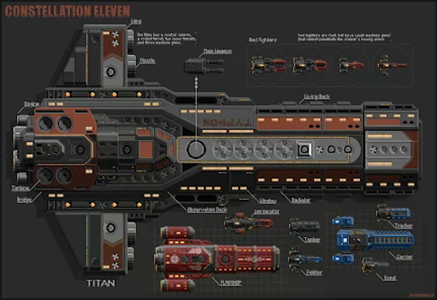 Constellation Eleven space RPG screenshot