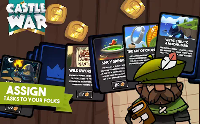 Castle War: Idle Island screenshot