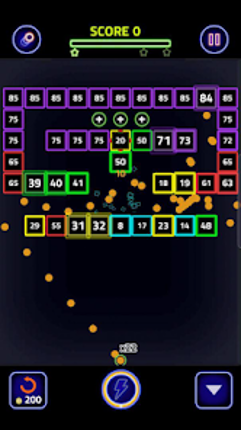 Brick Breaker Glow Image