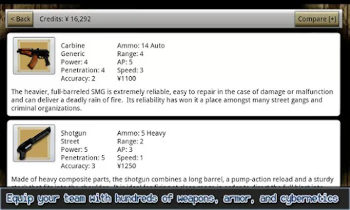 Cyber Knights RPG screenshot