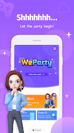 WeParty - Voice Party Gaming screenshot