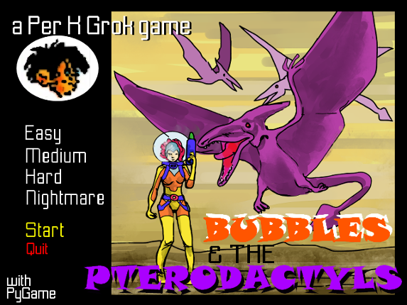 Bubbles and the Pterodactyls Image