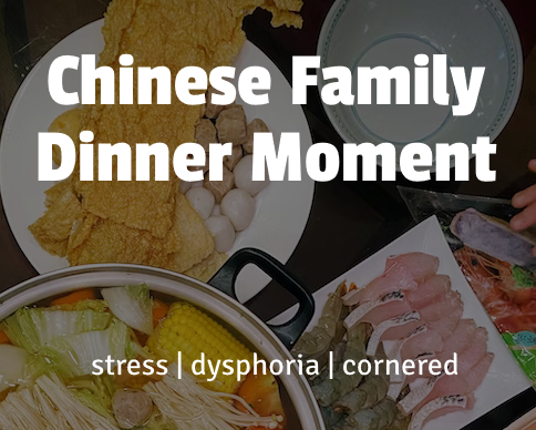 Chinese Family Dinner Moment Image