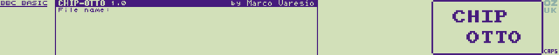 CHIP-OTTO screenshot