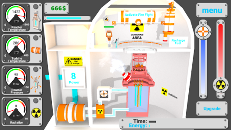 Nuclear Power Reactor inc - in screenshot