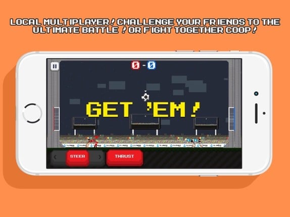 Jetpack Soccer screenshot