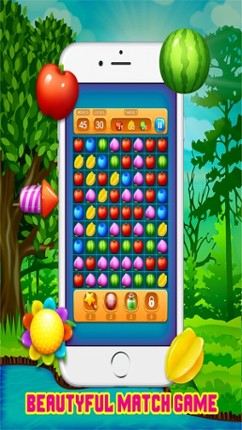 Juicy Fruits Land Shoot - Match 3 Free Game HD Image