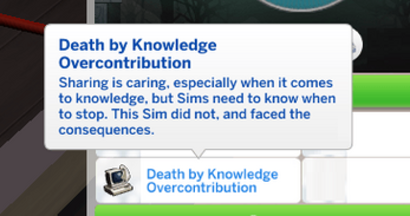 Knowledge Overcontribution Ghosts Fix Image