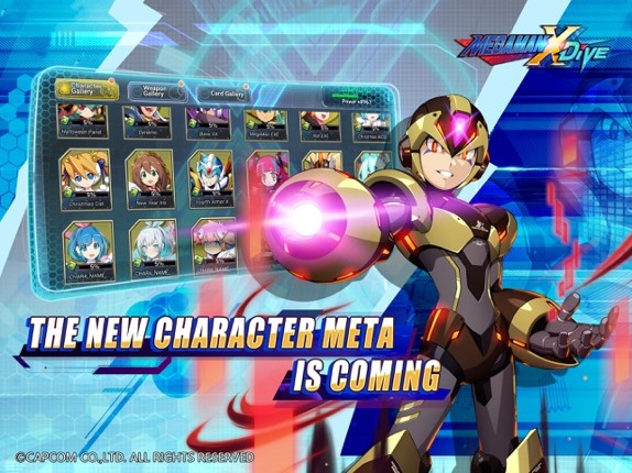 MEGA MAN X DiVE - MOBILE screenshot