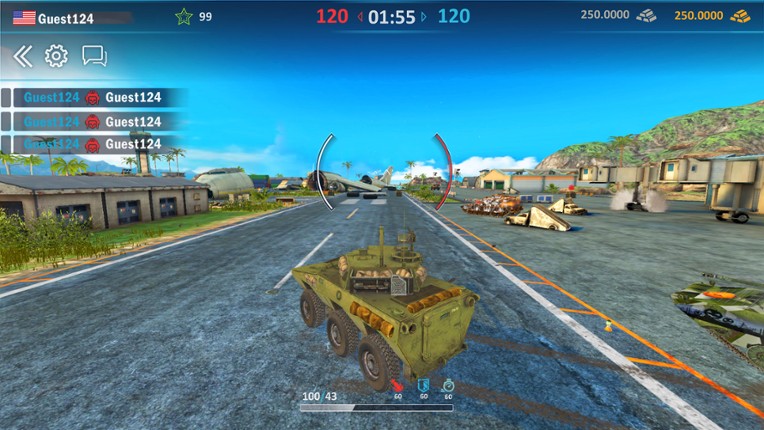 Modern Assault Tanks screenshot