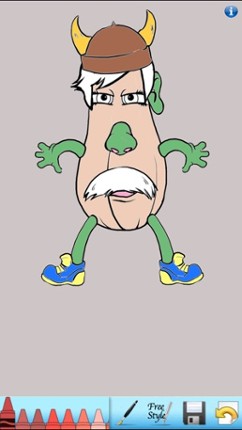 Monster Dress up Coloring Book! screenshot