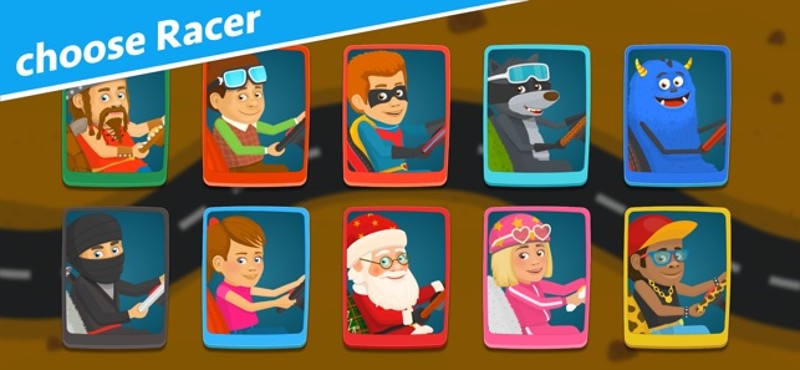 Racing cars game for kids 2-5 screenshot